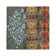 thumbnail image 1 of Modern Head Scarf, Grey Rounds in Border, Head Wrap, 3 Sizes, by Ambesonne, 1 of 2