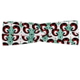 thumbnail image 1 of Modern Headband, Quirky Goat Heads with Horns Nature Eastern Astrology Asian, Elastic and Soft Women's Bandana for Sports and Everyday Use, Grey Red Coconut, by Ambesonne, 1 of 3