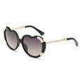 thumbnail image 1 of Modern Heart Shade Mixed Metal and Plastic Frame Fashion Sunglasses with UV Protection for Women, 1 of 2