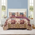 thumbnail image 1 of Modern Heirloom Germaine Red 3-Piece Quilt Set, Full/Queen, 1 of 7