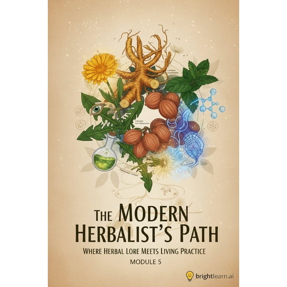 The Modern Herbalist's Path: Where Herbal Lore Meets Living Practice.: Module 5, (Paperback)