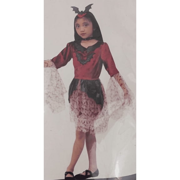 Modern Hero Vampire Dress Costume (Girls Medium)