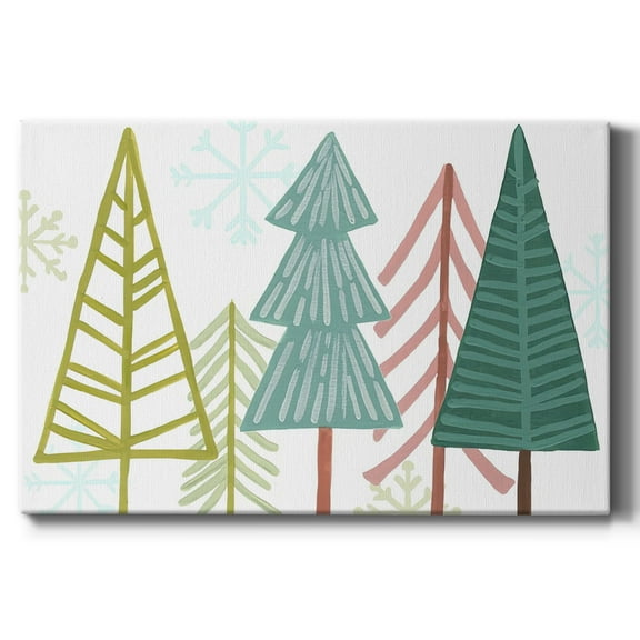 Modern Holiday Collection A- Gallery Wrapped Canvas