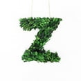 thumbnail image 1 of Modern Home 12" Real Preserved Boxwood Monogram Wreath Letters - Z, 1 of 5