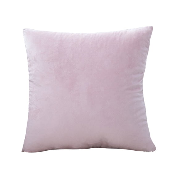 Modern Home Decor Throw Pillowcase - Short Plush Bohemian Textured Decorative Pillow Cover for Sofa and Bedroom, 17.7 x 17.7 in