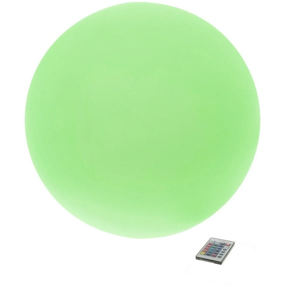 Modern Home LED Glowing Sphere w/Infrared Remote Control (24 inch)