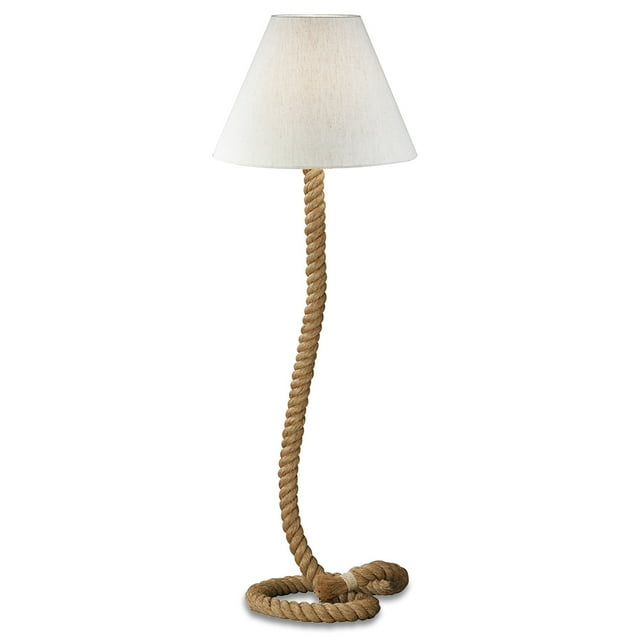 Modern Home Coastal Living Room Nautical Pier Rope Floor Lamp - Walmart.com