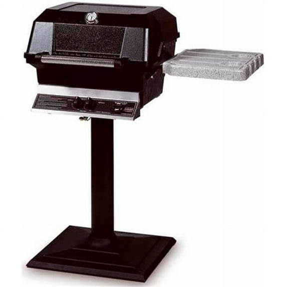 Modern Home Products  Aluminum Post and NuStone Patio or Deck Mount for MHP Grills- Grill Accessory