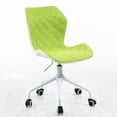 thumbnail image 1 of Modern Home Ripple Mid-Back Office Task Chair - White/Lime White Base, 1 of 7