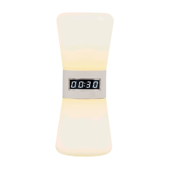 Modern Hourglass Timer Visual LED Time Tracking Quiet Rechargeable Device Classroom Kitchen Bedroom Timer