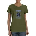 thumbnail image 1 of Modern Hysteria Techno Style T-Shirt Women -Image by Shutterstock, Female Medium, 1 of 4