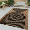 thumbnail image 1 of Modern In- & Outdoor Rug with Minimalistic Line Pattern, 1 of 5