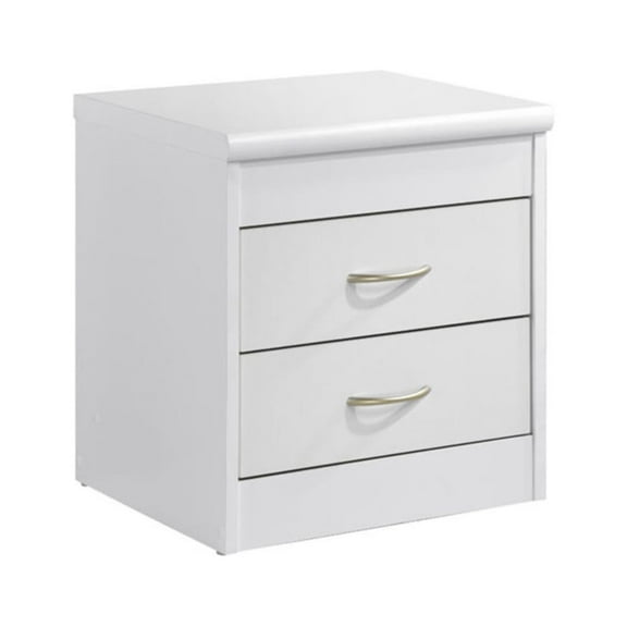 Modern Indoor Furniture 2-Drawer Nightstand