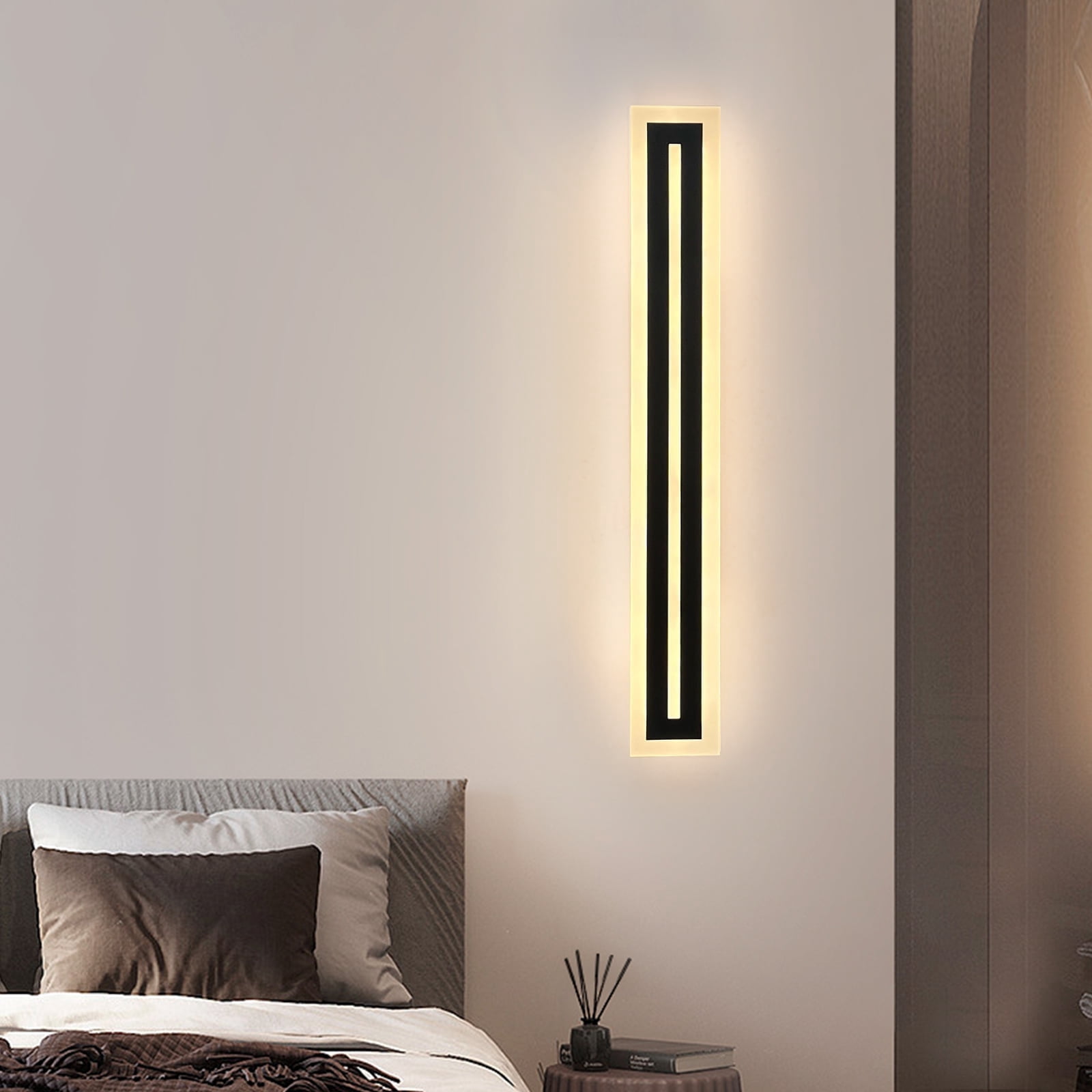 Modern Outdoor Wall Sconce With Bubble Glass – 8.5W 3000K Integrated LED, Black Industrial Frame, Waterproof For Porch & Garage