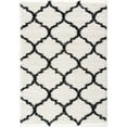 thumbnail image 1 of Modern Indoor Rectangular Carpet, Pad, Mat Ensley White Shag 2' x 3' Rug, 1 of 6