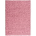 thumbnail image 1 of Modern Indoor Rectangular Carpet, Pad, Mat Gemma Pink Shag 8' x 10' Rug, 1 of 6