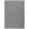 thumbnail image 1 of Modern Indoor Rectangular Carpet, Pad, Mat Yara Grey Shag 4' x 6' Rug, 1 of 7