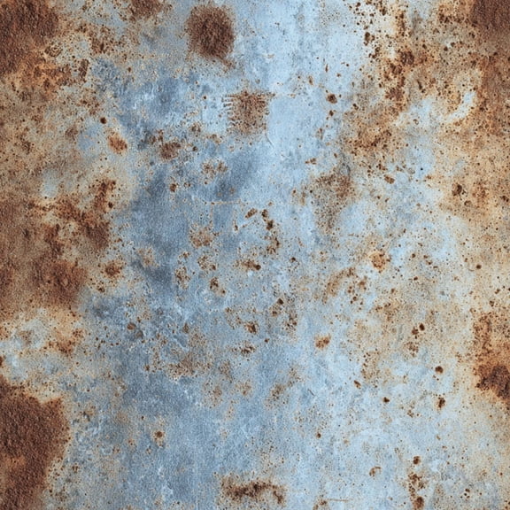 Modern Industrial Rusty Metal Texture Weathered Blue Paint Industrial Grunge Wall Mural 23.6in x 9.8ft Self Adhesive Removable Wall Paper Renter Friendly Wallpaper for Bedroom Cabinets