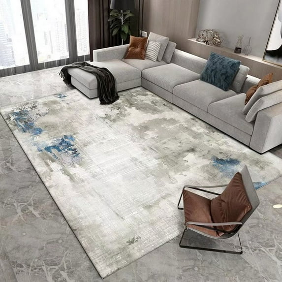Modern Ink Living Room Big Size 140x200cm Large Area Bedroom Carpets Non-slip Cloakroom ration Floor Mat Washable