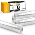thumbnail image 1 of Modern Innovations 15 Inch Clear Stretch Wrap Replacement Roll (4 Refill Rolls-4000 Feet) No Handle, Shrink Wrap for Moving, Packing Supplies for Wrapping Furniture, Plastic Pallet Cling, 1 of 6