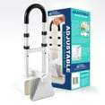 thumbnail image 1 of Modern Innovations Adjustable Bathtub Grab Bar, 1 of 7