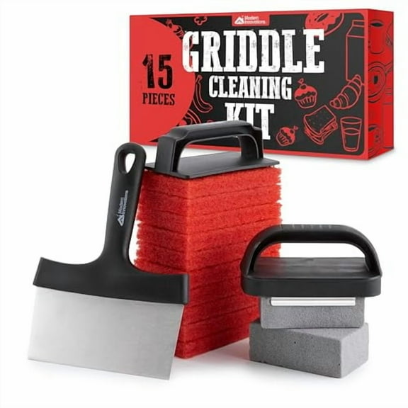 Modern Innovations Griddle Cleaning Kit - 15 Pieces