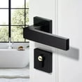 Modern Interior Bedroom Door Handle Lock Set Sleek Design Safety Room Door Lock