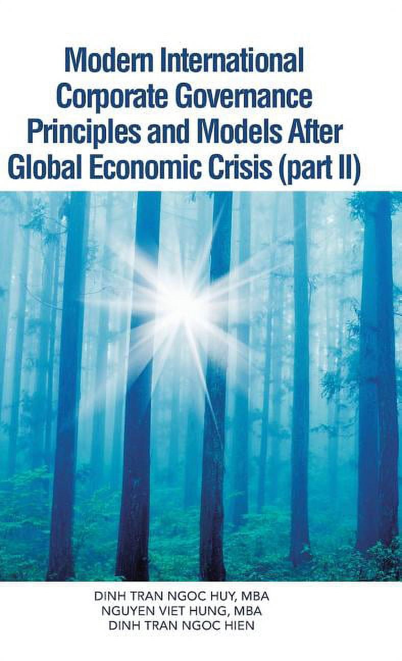 Modern International Corporate Governance Principles and Models After ...
