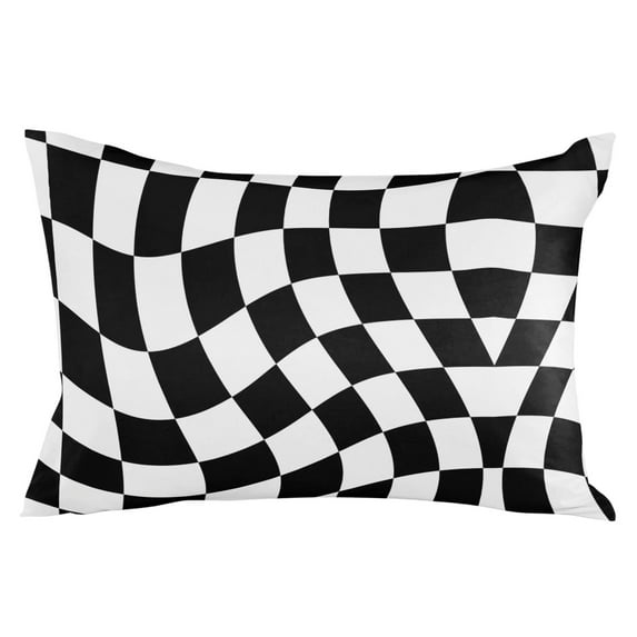 Modern Irregular Geometric Throw Pillow Cover, Pillowcase Protectors with Zipper, Breathable Decorative Lumbar Pillow Case Cover, Pillow Shams for Couch Sofa 16x24Inch