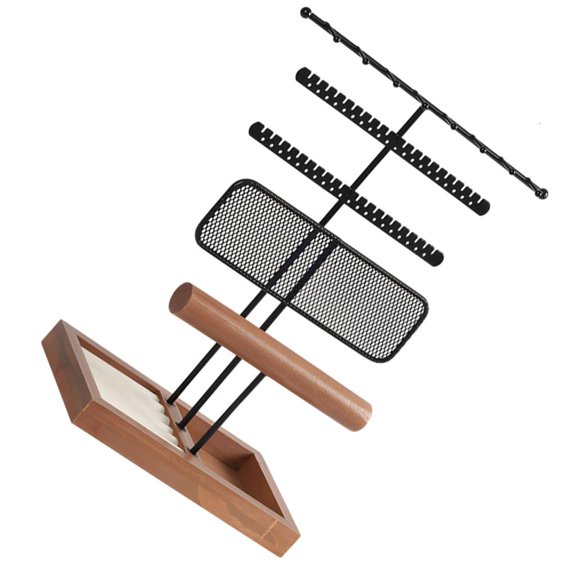 Modern Jewelry Display Stand Featuring Sturdy Structure Long Term Storage Suitable for Enhanced Home Aesthetics