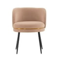 thumbnail image 1 of Manhattan Comfort Kaya Dining Chair with Solid Wood Frame in Cream, 1 of 7