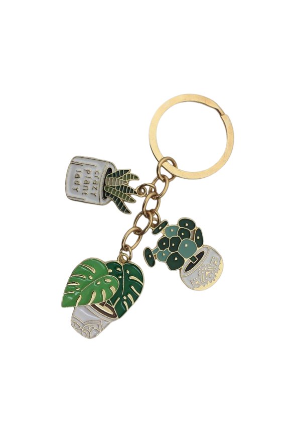 Modern Keychain Ornament Car Key Holder for Bags And Keys Fashion Jewelry Gift Keyring Pendant