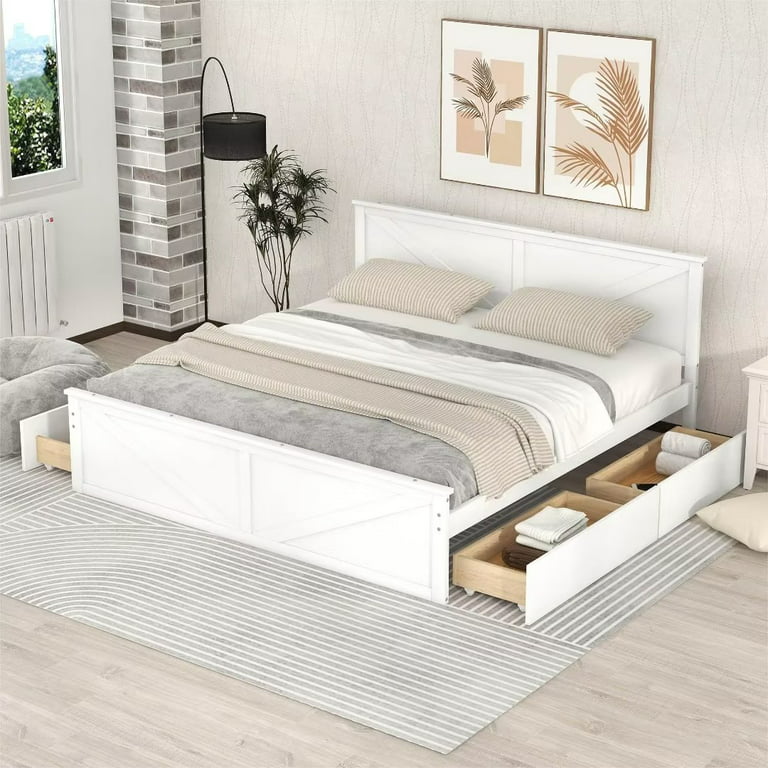 storage platform beds solid wood contemporary furniture stores