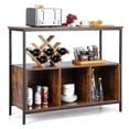 thumbnail image 1 of Modern Kitchen Buffet Sideboard with 3 Compartments, 1 of 8