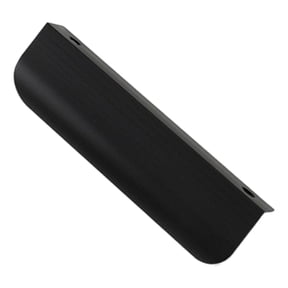 Modern Kitchen Cabinet Handles, Finger Pulls for Cabinets Edge Pulls, Edge Cabinet Pulls, Drawer Tabs Pull Hardware Concealed Tab Handle, Kitchen Hardware for Dresser Drawers, 1Pc(Black,4.7x1.5")