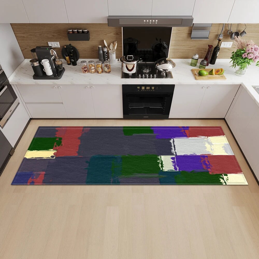 Modern Kitchen Door Mat Decoration Bathroom Nonslip Rug Balcony