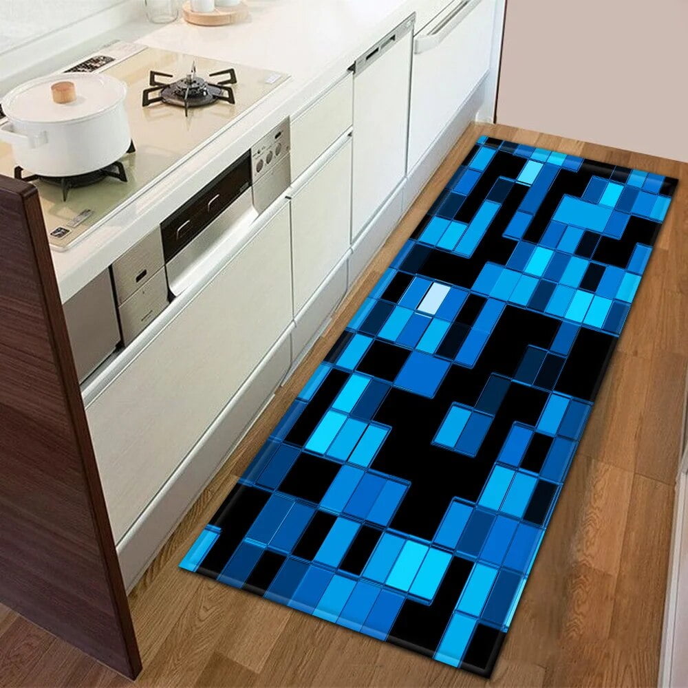 Modern Kitchen Door Mat Decoration Bedroom Carpet Bathroom Nonslip