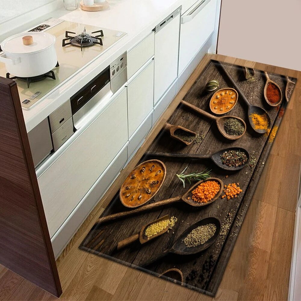 Modern Kitchen Doormat Decoration Bedroom Carpet Bedside Living Room