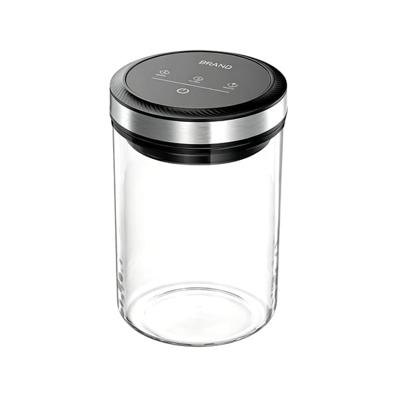 Modern Kitchen Electric Vacuum Sealer Jar For Preserving Tea And Spices