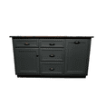 thumbnail image 1 of Modern Kitchen Island with Trash Bin compartment, 1 of 1