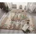 thumbnail image 1 of Modern Kitchen Mat Cartoon Animal Bedroom Entrance Doormat Rabbit Fox Pattern Living Room Carpet Bathroom Non-Slip Rug, 1 of 6