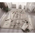thumbnail image 1 of Modern Kitchen Mat Cartoon Animal Bedroom Entrance Doormat Rabbit Fox Pattern Living Room Carpet Bathroom Non-Slip Rug, 1 of 6