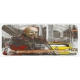 thumbnail image 1 of Modern Kitchen Mat, Street Musician Man Singing Playing Guitar Show Performance Grunge Urban Art, Plush Decorative Kitchen Mat with Non Slip Backing, 47" X 19", Multicolor, by Ambesonne, 1 of 1