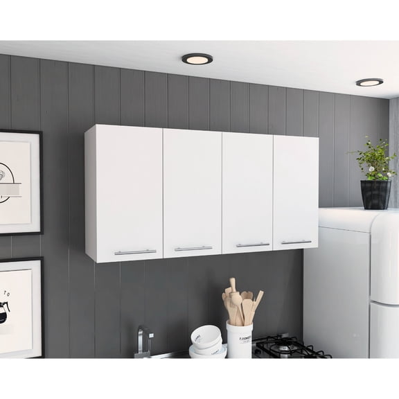 Modern Kitchen Organizer - Store Different - Sized Items with Interior Shelves