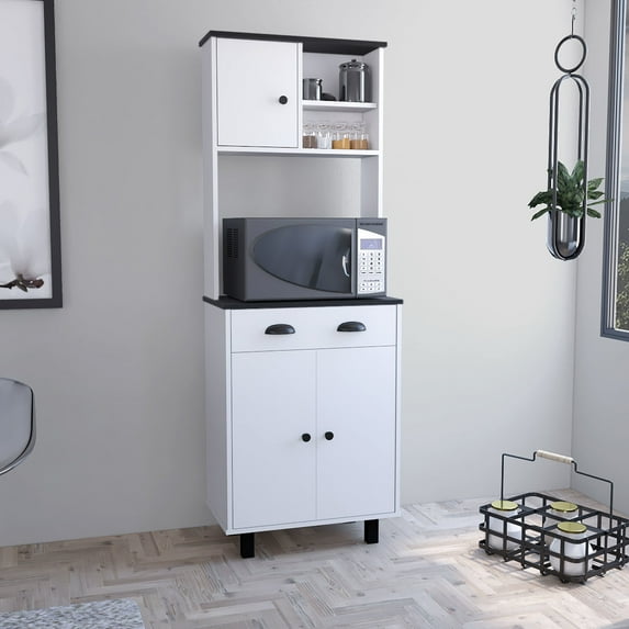 Modern Kitchen Pantry | Store Food, Utensils, and More, Display Items | Made from MDF Filler | Solve Kitchen Storage Issues