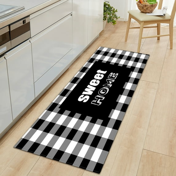 Modern Kitchen Rug Entrance Doormat Decoration Living Room Carpet Home Bedroom Bedside Hallway Floor Bathroom Anti-Slip Foot Mat