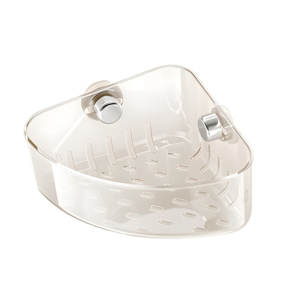 Modern Kitchen Sink Corners Organizer Waterproof Storage Solution For Small Space Triangle Shaped Sponge Holder