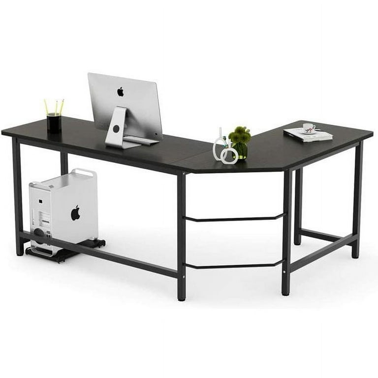 Modern L Shaped Corner Computer Desk PC Laptop Study Table