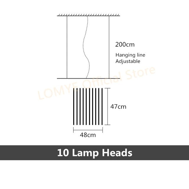 Modern LED Chandelier lighting living room Novelty Art Pendant Lamps