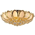 thumbnail image 1 of Modern LED Lotus K9 Crystal Ceiling Light Chandelier Home Pendant Lamp Fixture, 1 of 9